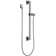 Universal Showering Components Adjustable Slide Bar and Grab Bar Shower Faucet