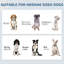 Hidden Bowls Dog Feeding Construction, Adjustable Panel, Hooks For Medium Dogs, Black Medium Assembly Kit With Bowls, Hooks,