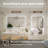 Dokes Super Bright Front & Back LED Lighted Anti-Fog Tempered Glass Bathroom/Vanity Mirror with ETL-1635752282