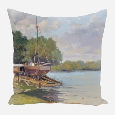 Linen Square Pillow Cover & Insert