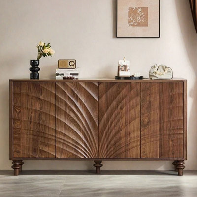 Four-Door Entrance Cabinet Sideboard