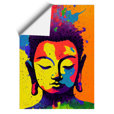 Buddha Splashed No.3 - Wall Art