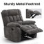 Fauteuil inclinable rembourré-1859468602