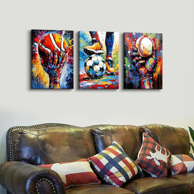 3 Piece Wrapped Canvas Print