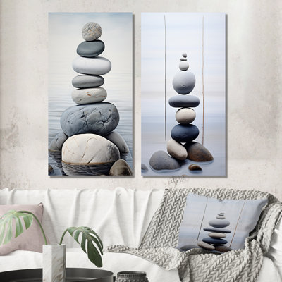 «Beach Photo Harmonic Balance» - ensemble de 2 reproductions