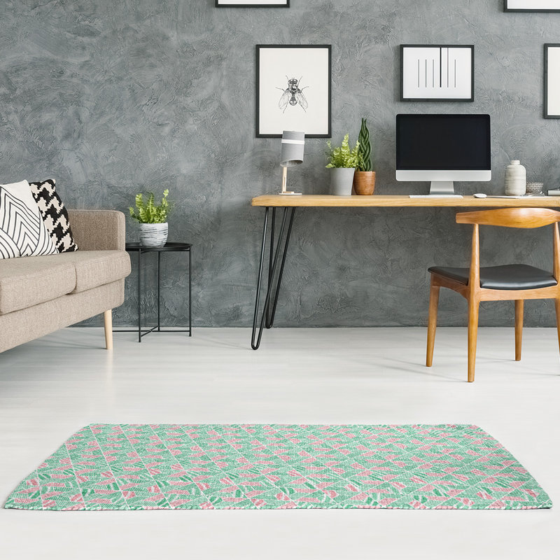 Tapis de zone verte trapézoïdals, Rectangle 4 pi x 6 pi