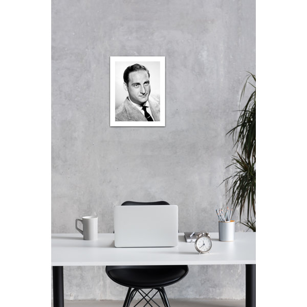 Globe Photos Entertainment Close-up Of Sid Caesar On Paper Print | Wayfair