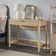 Reeded Writing Desk with Drawer