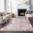 Solara Pink Washable Indoor-Outdoor Rug - -804147770
