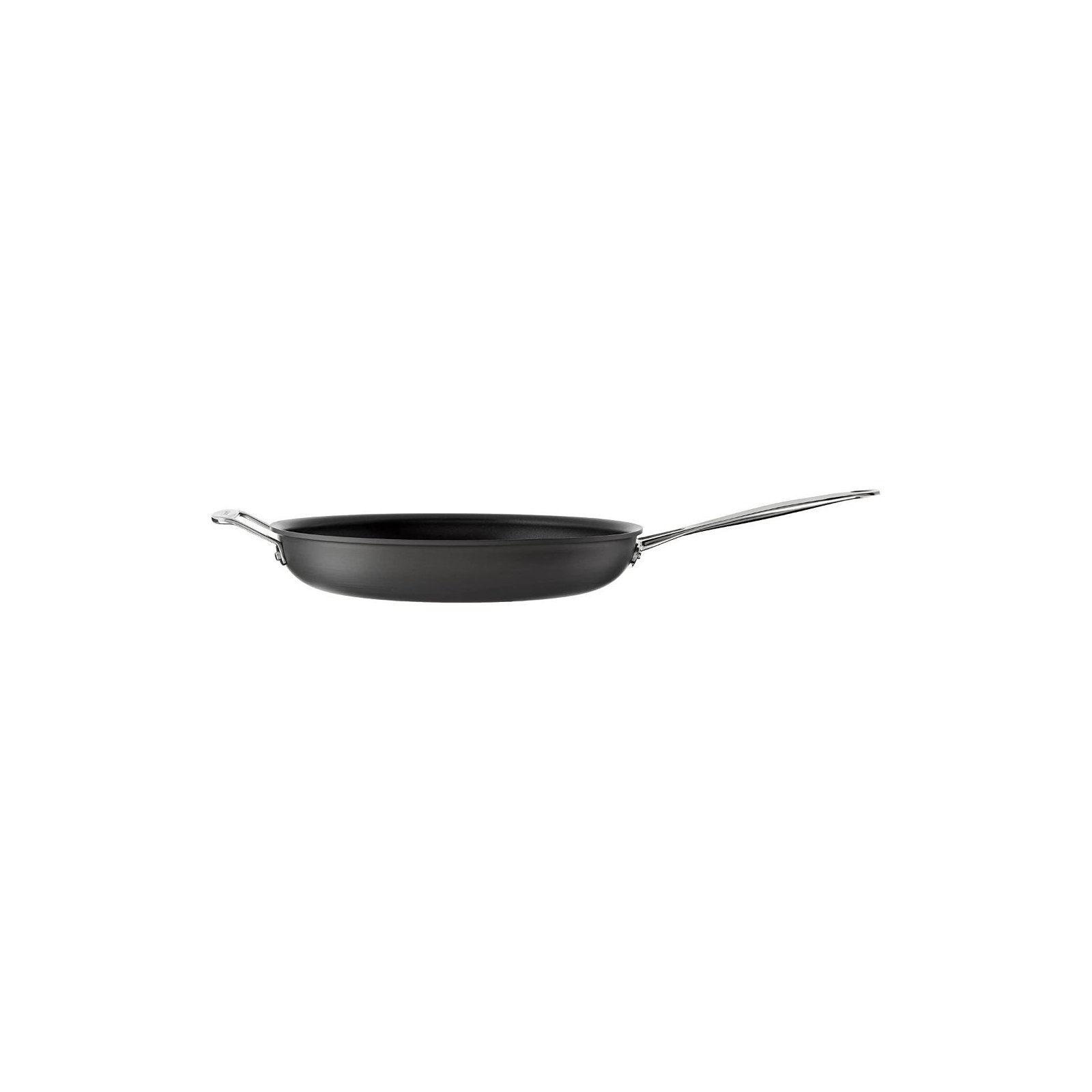 Non Stick Stainless Steel Skillet, 12" W