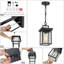 Lanterne suspendue d'extérieur 1 lumière H 12 po
