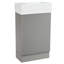Meuble-lavabo 18,6 po avec meuble-lavabo et tablette à deux niveaux-687432319