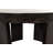 Fluted Solid Wood End Table