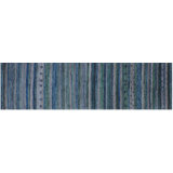 Traditional, Transitional One-of-a-Kind Runner 2'7" X 9'8" Hand Knotted Area Rug