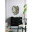 Décoration murale en feuille d'or 24,8 x 17,3 x 2 po-1837226207