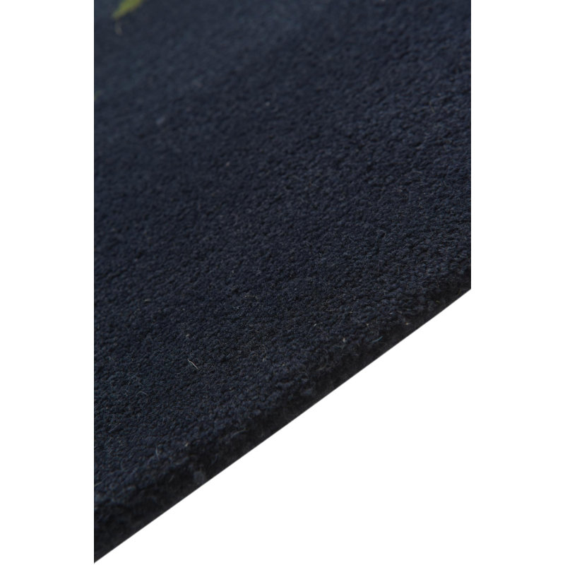 Tapis bleu marine 8 pi Pineland