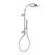 Hydrorail-R Awaken Shift Ellipse Arch Shower Column Kit with Rainhead and 2.0 Gpm Handshower