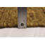 Kilim de laine doré naturel tissé à la main 6 pi 7 po x 6 pi 5 po