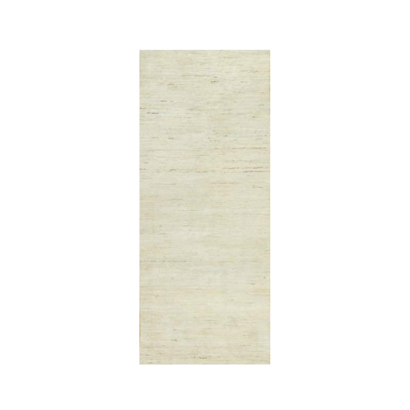 Tapis de couloir unique en laine 2 pi 6 po x 6 po Ceno