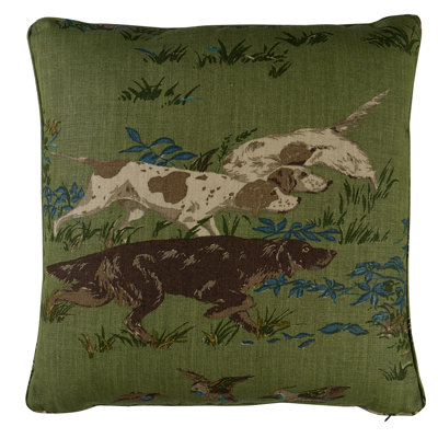 Linen Throw Square Pillow Cover & Insert
