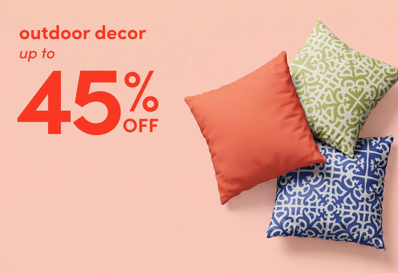 outdoor decor clearance