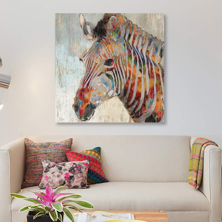 Nan - Wrapped Canvas Print, 45.72 cm H x 45.72 cm W x 3.175 cm D, Wrapped Canvas