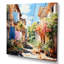Italian Village Canvas Wall Art, Laundry Day Rustic Scene Print - Laundry Day In Italy II-1289019235-1289019234