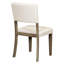 Ensemble de table de salle à manger 5 pièces avec pieds courbés et 4 chaises rembourrées pour salle à manger, plateau de table rond, ensemble de salle à manger-234116062-234116061