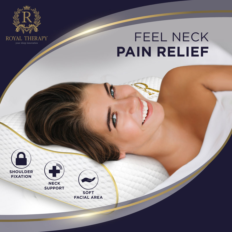 Memory Foam Medium Pillow, 20" x 30"