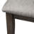 Kenya 4 Person Rectangular Dining Table Set w/ Upholstered Chairs