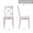Bronxton 17" Wide Wooden Dining Chairs With Cross-Back Design-99306130-118194413