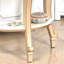 Console demi-cercle Champagne