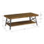 Table basse en bois massif avec rangement Laguna-1155744194