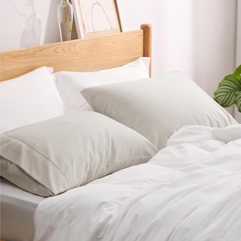 Taies décoratives bohème avec fermeture à enveloppe, Motif géométrique naturel, Taie d’oreiller standard