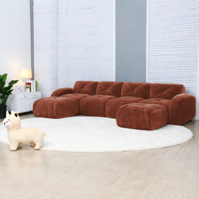 Luxurious Velvet Modular Sofas, Modern Comfort For Living Rooms