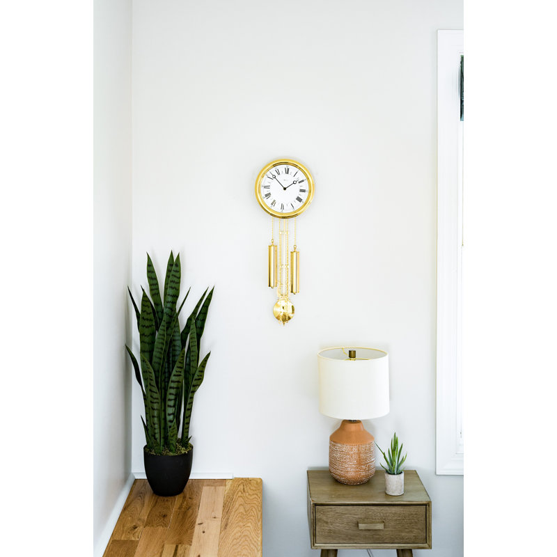 Dorothy Metal Pendulum Wall Clock