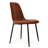 Folmar 35" W 5-Piece Round Dining Set with Gloss Finish and Chenille Chairs-95092253