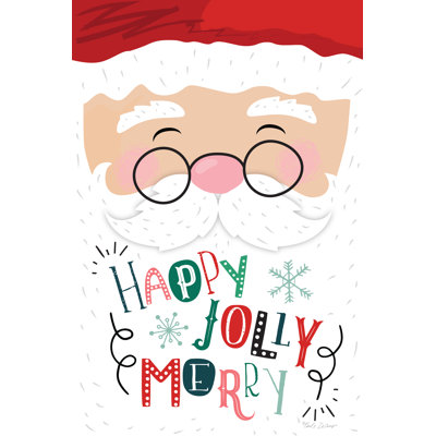 «Happy Jolly Merry Santa» par Nicole DeCamp