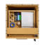 Denzel Under Desk Mobile Pedestal 3 Drawer Unit, Filing Cabinet-113768067