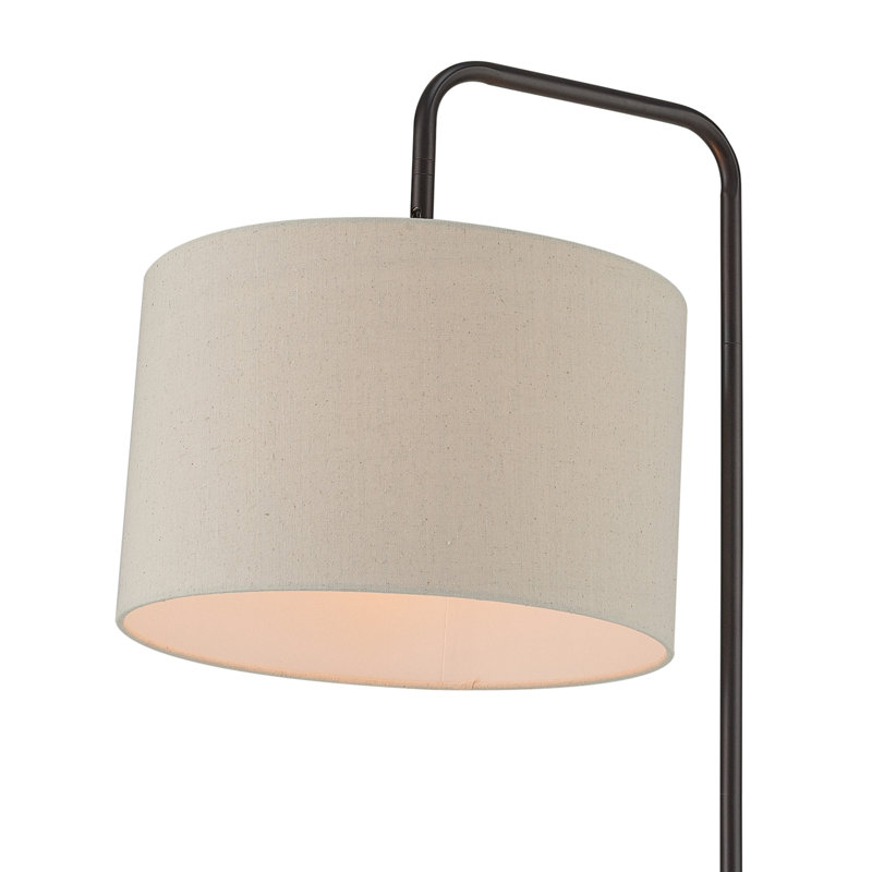 Lampe sur pied arquée 58 po Chattahoochee, Bronze foncé