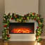270cm Lighted Faux Garland with Lights