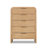 Beaucet 54"H Wood 5-Drawer Storage Chest