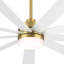 Ventilateur de plafond 9 pales avec éclairage à DEL et télécommande Veun-681922124-705532601