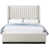 Beige Linen Textured Fabric selected