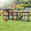 Poulailler en bois brun et noir-55454939
