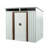 6ft x 5ft Outdoor Metal Storage Shed With window Transparent plate W540S00011-123099598-123099601