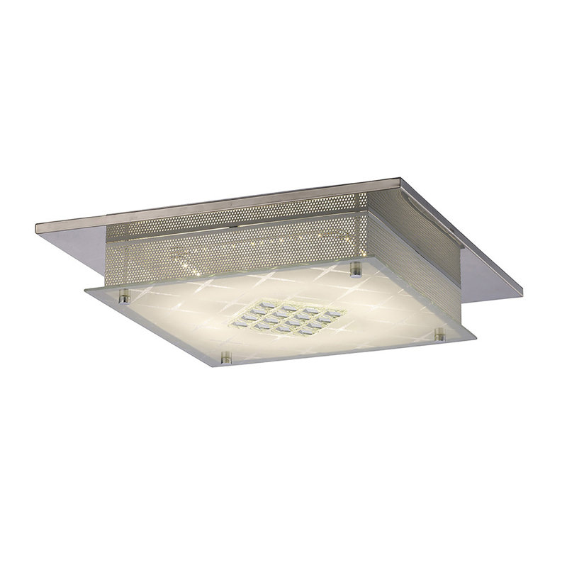 Dowlin Crystal & Glass LED Flush Mount