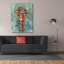  «Aquatic Lobster 2» par Emma Caroline, art mural sur toile, 40 po x 54 po-337044265