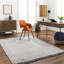Viewcrest tissé à la main recyclé P.E.T. Tapis intérieur / extérieur beige / bleu / gris-1447235918