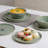 Farrar 18 Piece Water Ripple Design Stoneware Dinnerware Sets-464535944